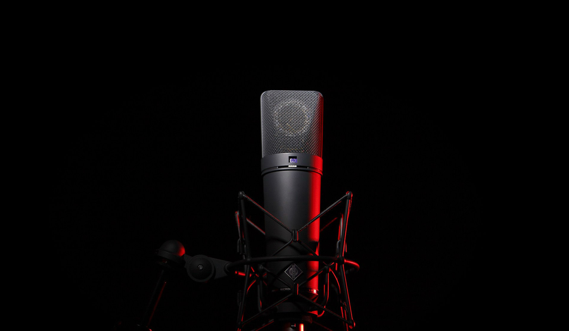 Studio condenser microphone